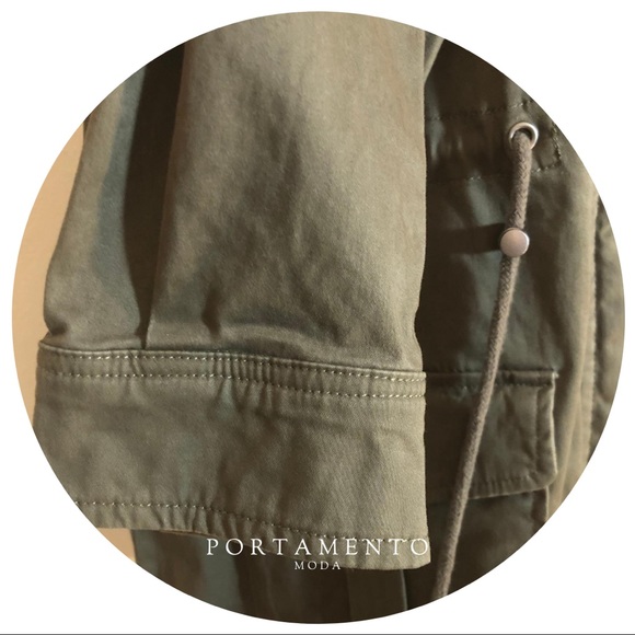 🏷NWT BAGATELLE Army green utility anorack jacket - Picture 7 of 9